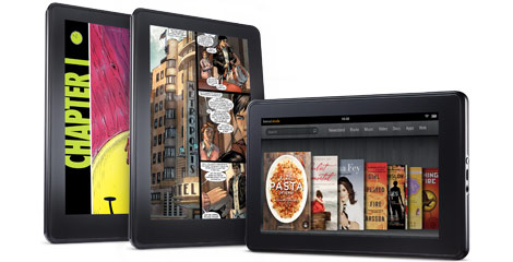 Amazon Kindle Fire tablet, medialaite