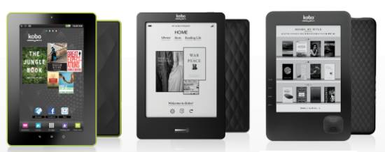 Kobo lukulaitteet ja tabletit Kobo lukulaite ja tablet