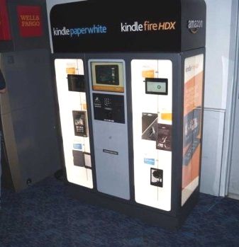 Kindle Kiosk by Geekwire